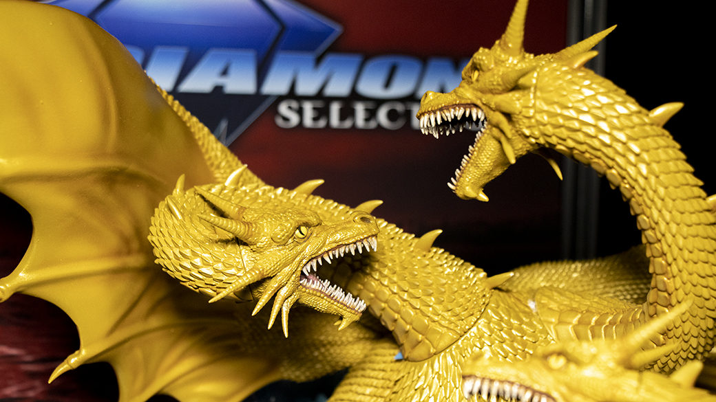 New Godzilla Toys by Diamond Select Toy Fair Interview Luminous