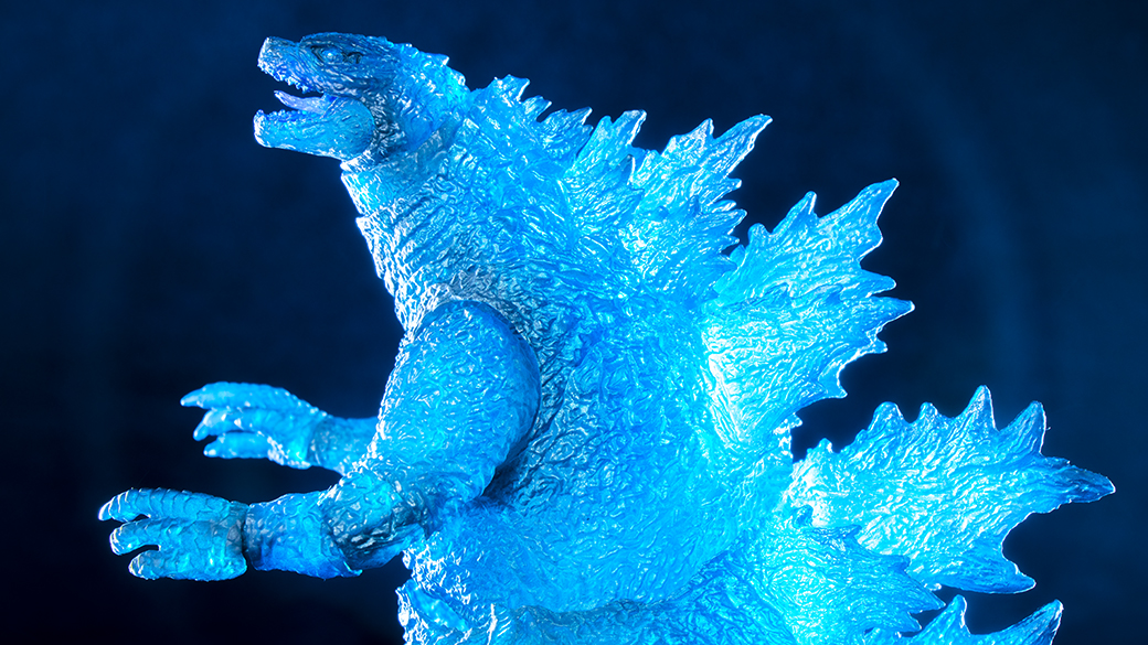 sh monsterarts godzilla 2019 poster color version